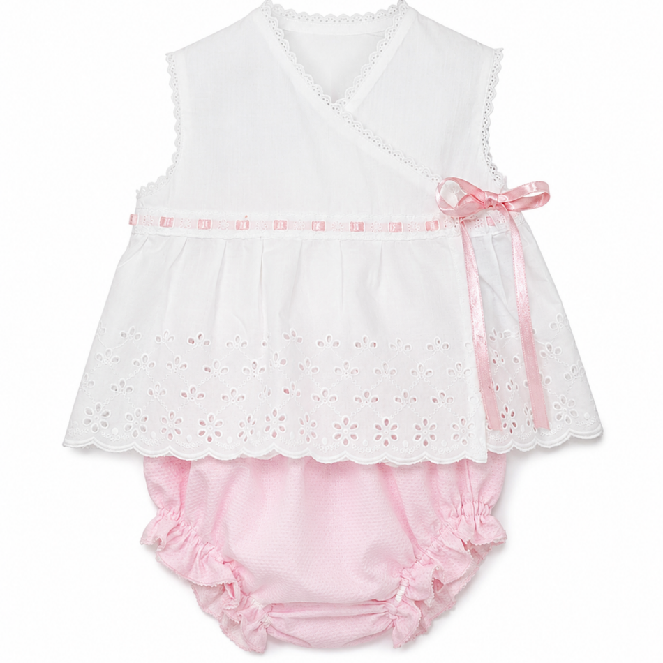 Lazo lateral rosa