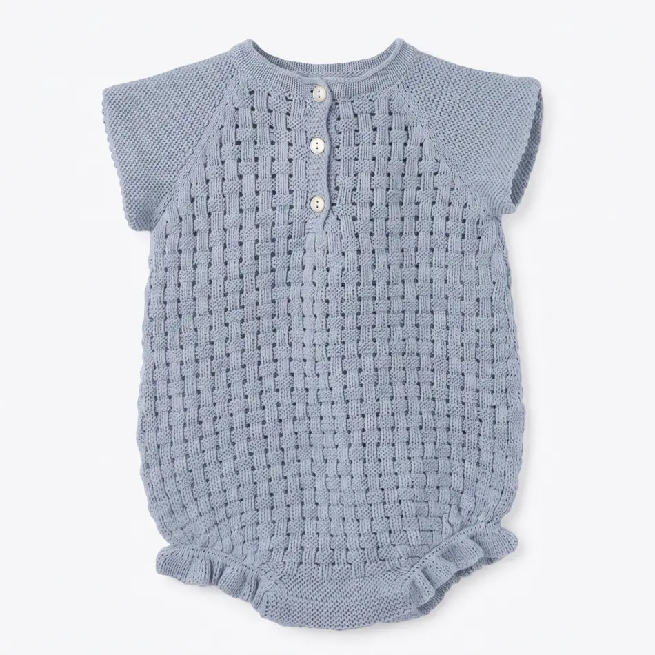 photo of a blue onesie